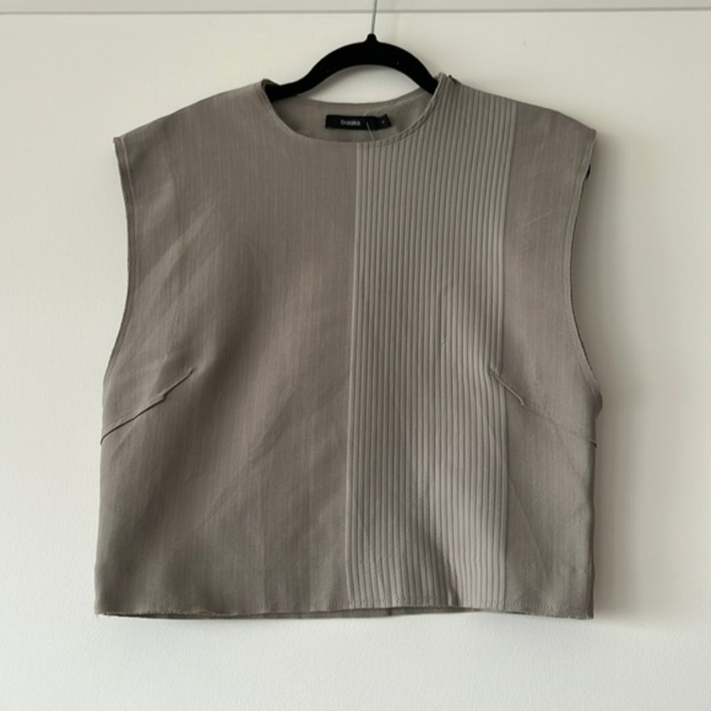 JEANSWEST Metallic Mustard Gold Turtleneck Sweater NWT